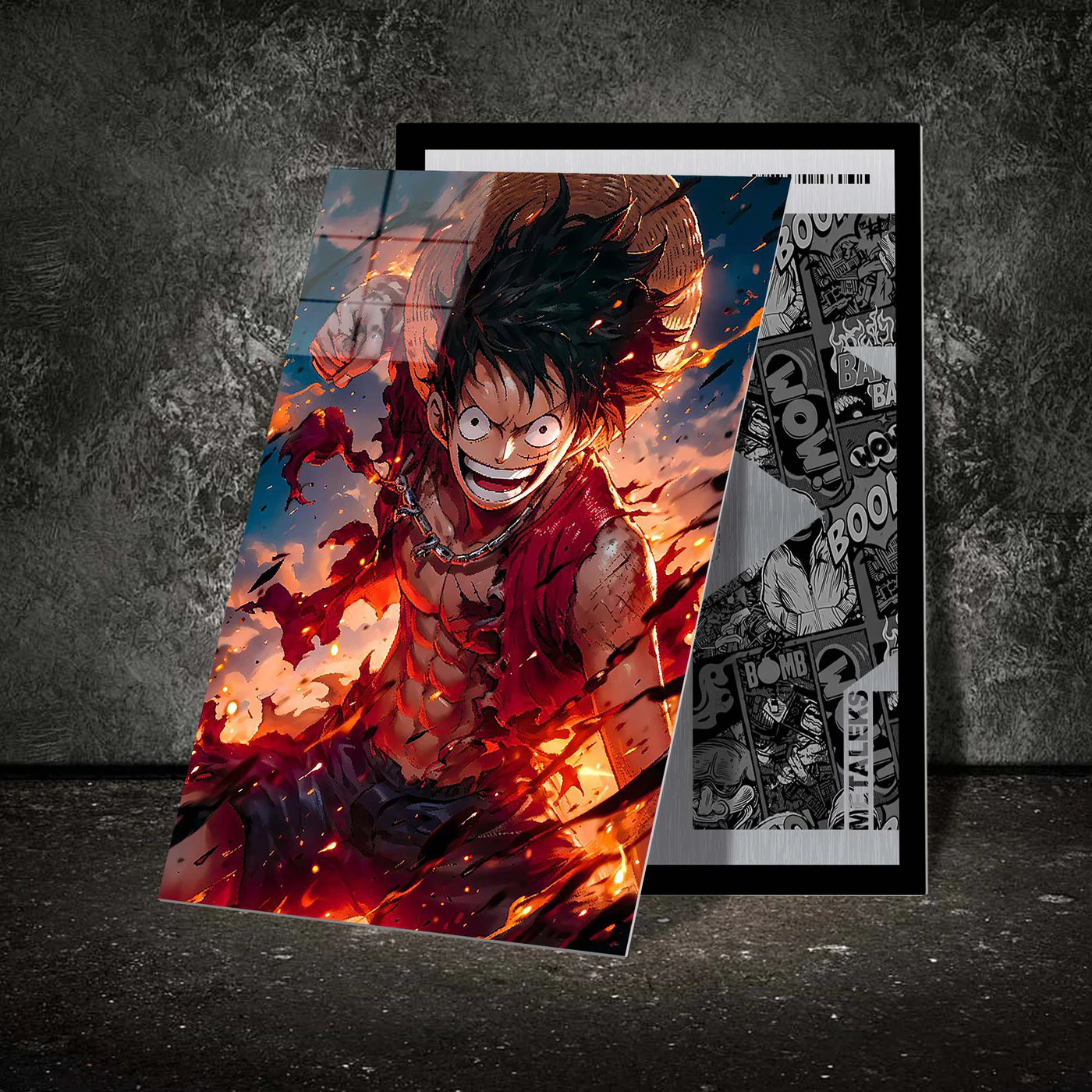 Metal Poster Monkey D. Luffy