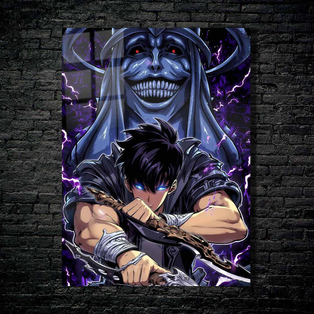 Metal Poster Solo Leveling