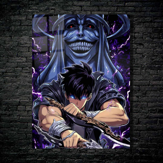 Metal Poster Solo Leveling